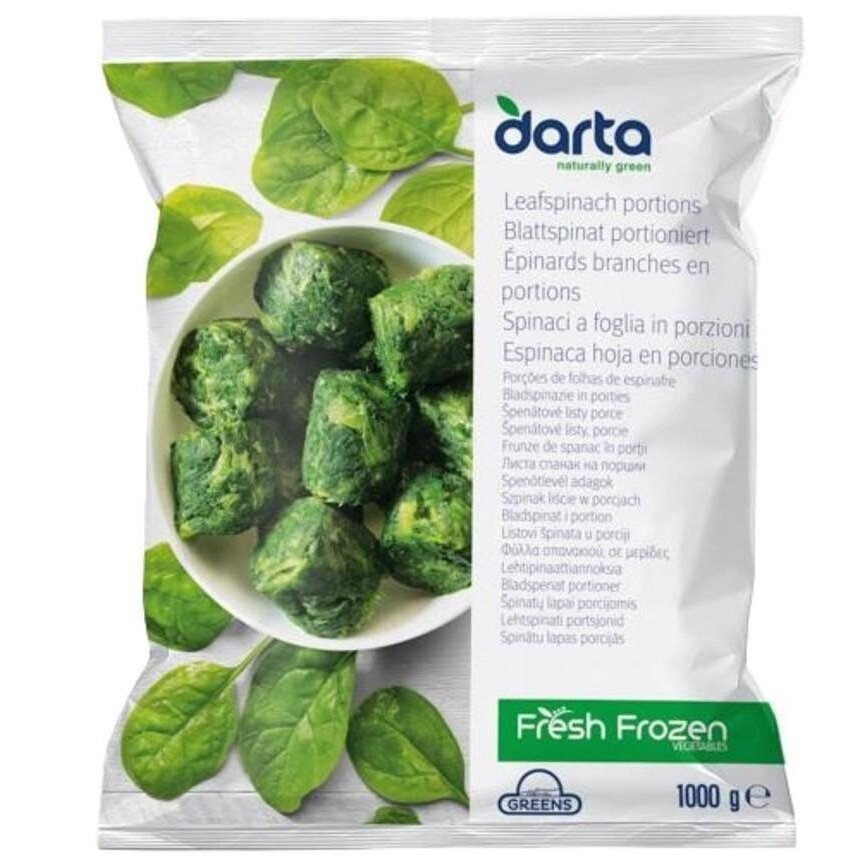 Darta Spinach Portions (1Kg)