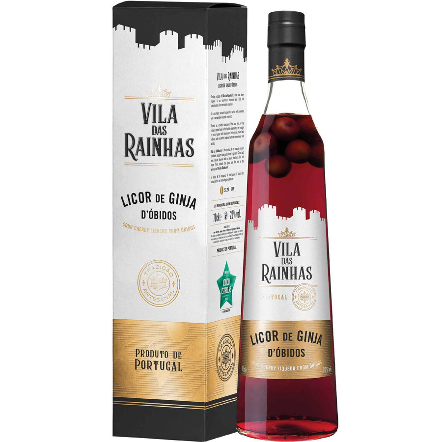 Ginja Liquor from Óbidos Extra with Fruit Vila das Rainhas (750ml)