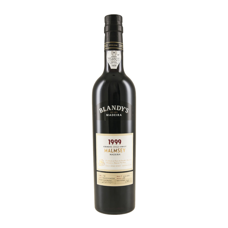Blandy's Malmsey Madeira Wine 1999 Gift Box (500ml)