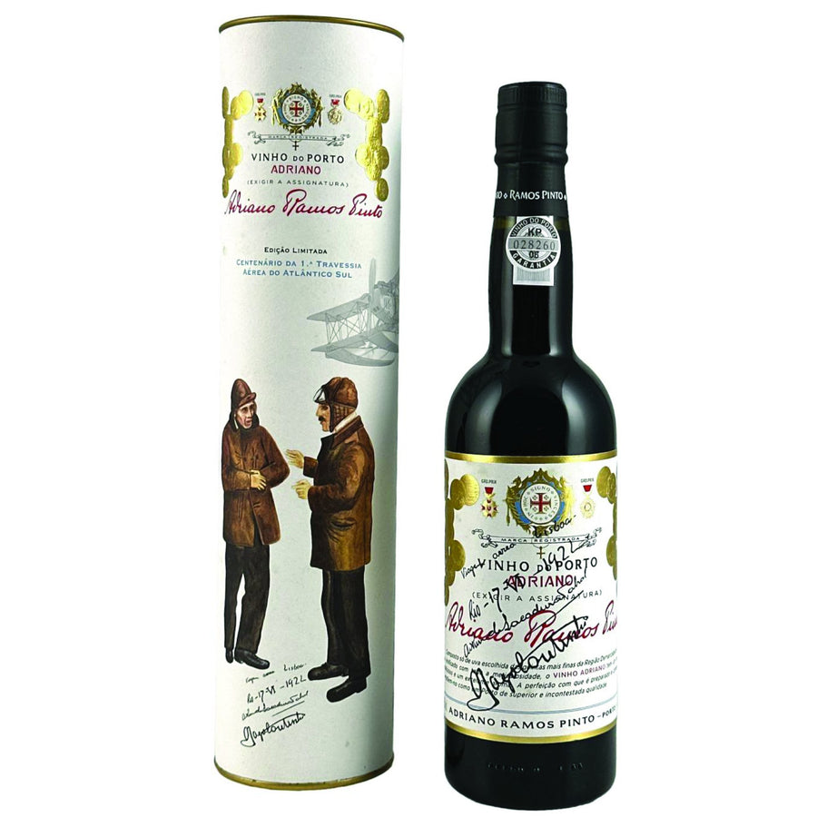 Ramos Pinto Adriano Reserva Port Wine Commemorative of Centenary of the 1st South Atlantic Air Crossing – Limited Edition Gift Box (750ml)
